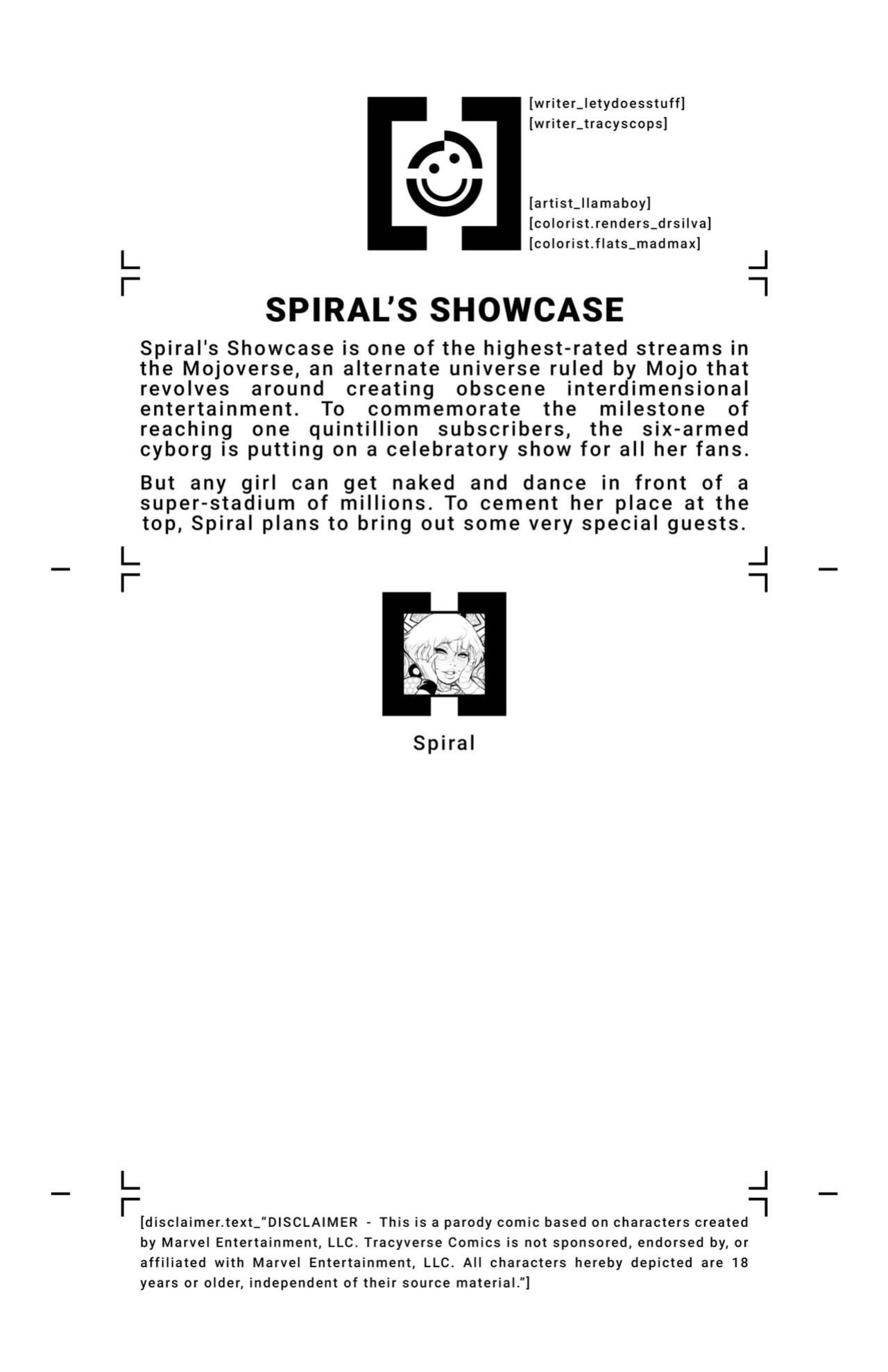 (Tracy Scops) House of XXX - Spiral's Showcase