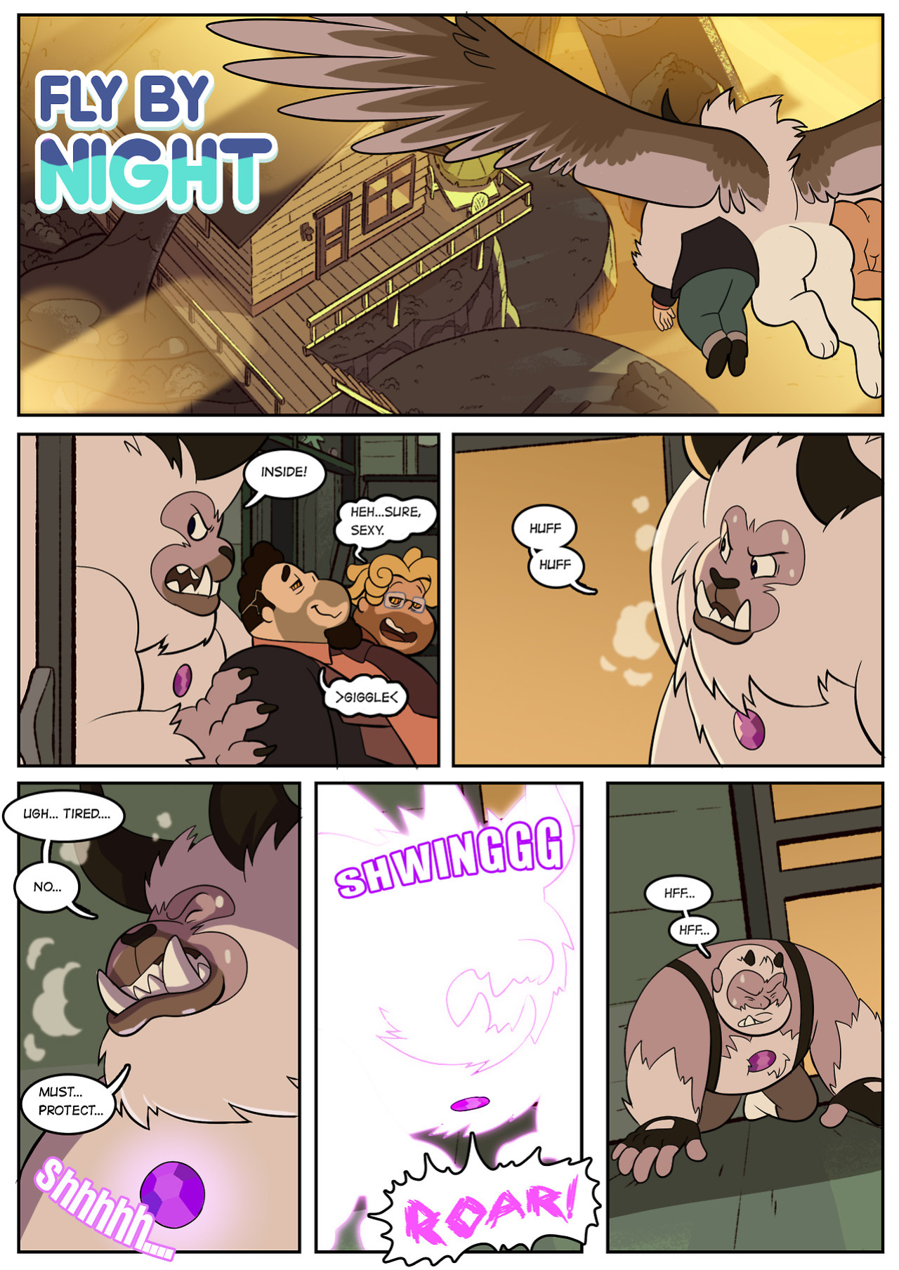[blazingcheecks] fly by night