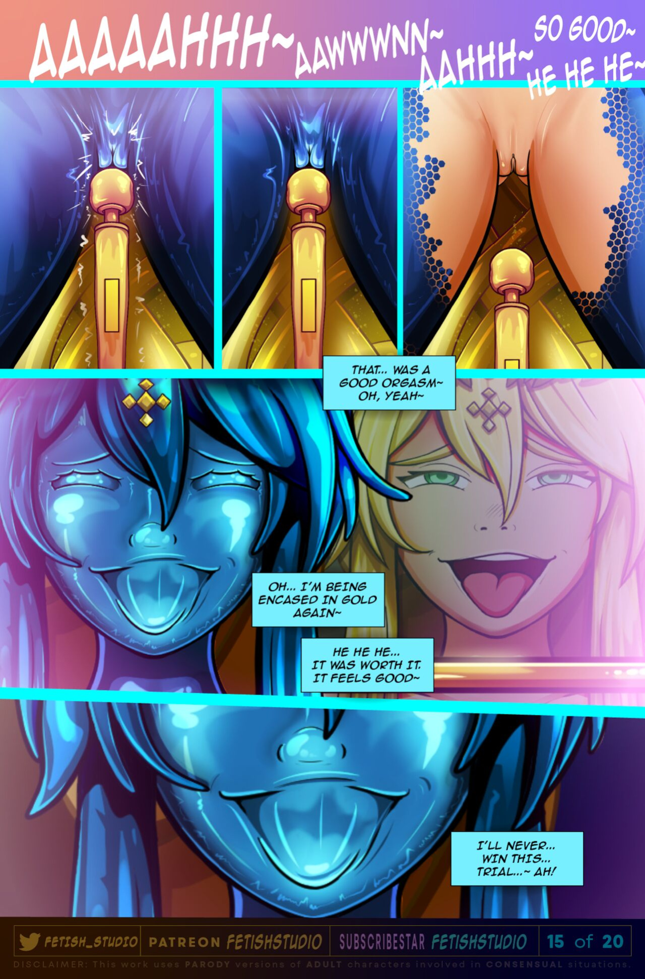 Artoria LANCER Pendragon | LATEX + GOLD Encasement