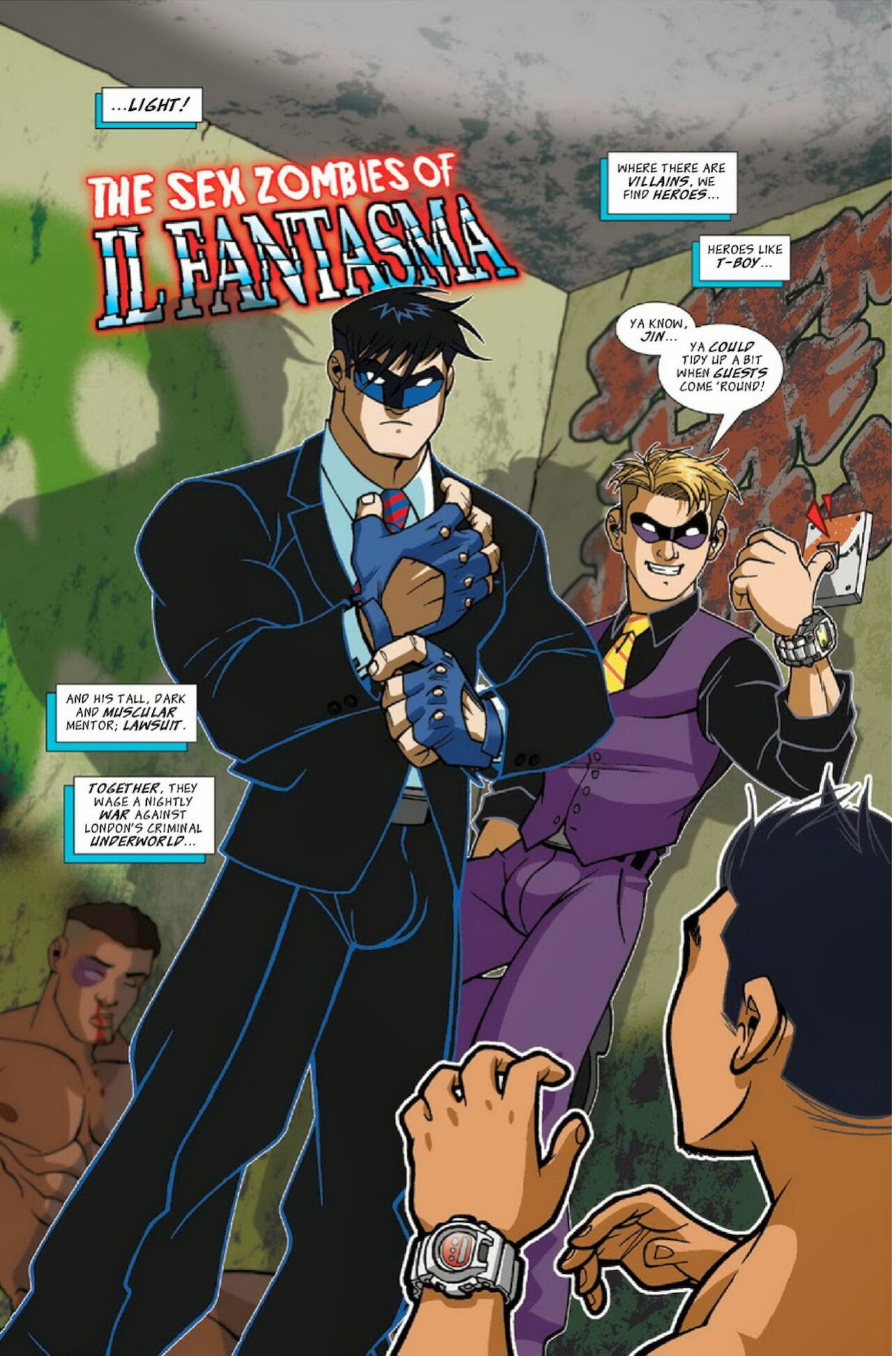 [Jacob Mott, Patrick Fillion] Lawsuit and T-Boy #1