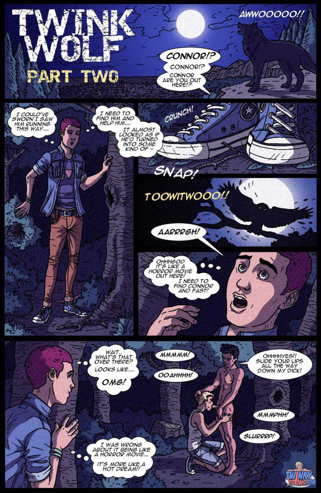 [Patrick Fillion] Twink Wolf (Parts 1 and 2)