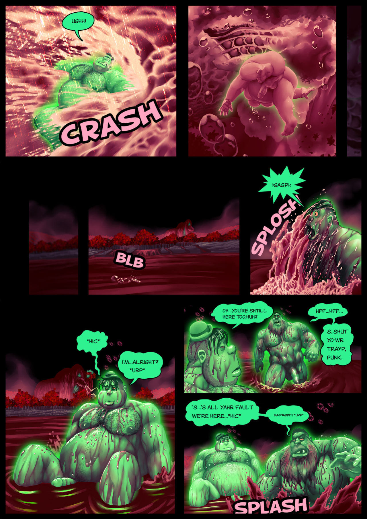 [blazingcheecks] GGG5 (gay gangster ghosts)