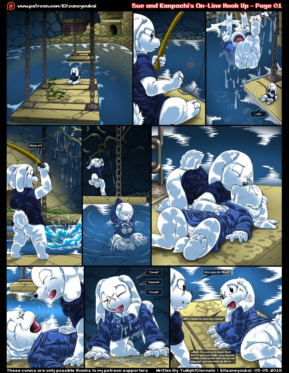 Sue and Kanpachi's On-Line Hook Up by Kitsune Youkai