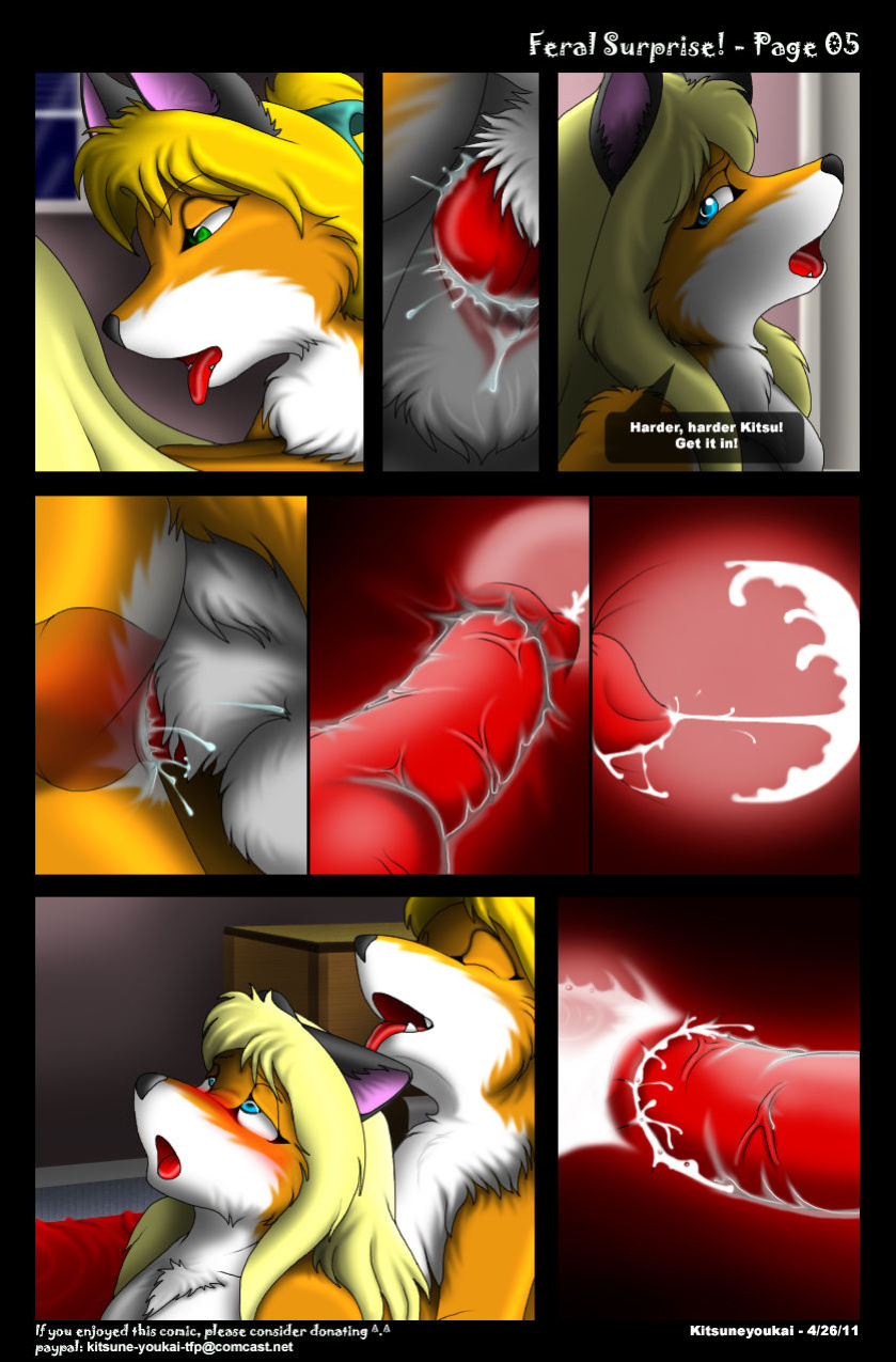 [Kitsune Youkai] Feral Surprise!