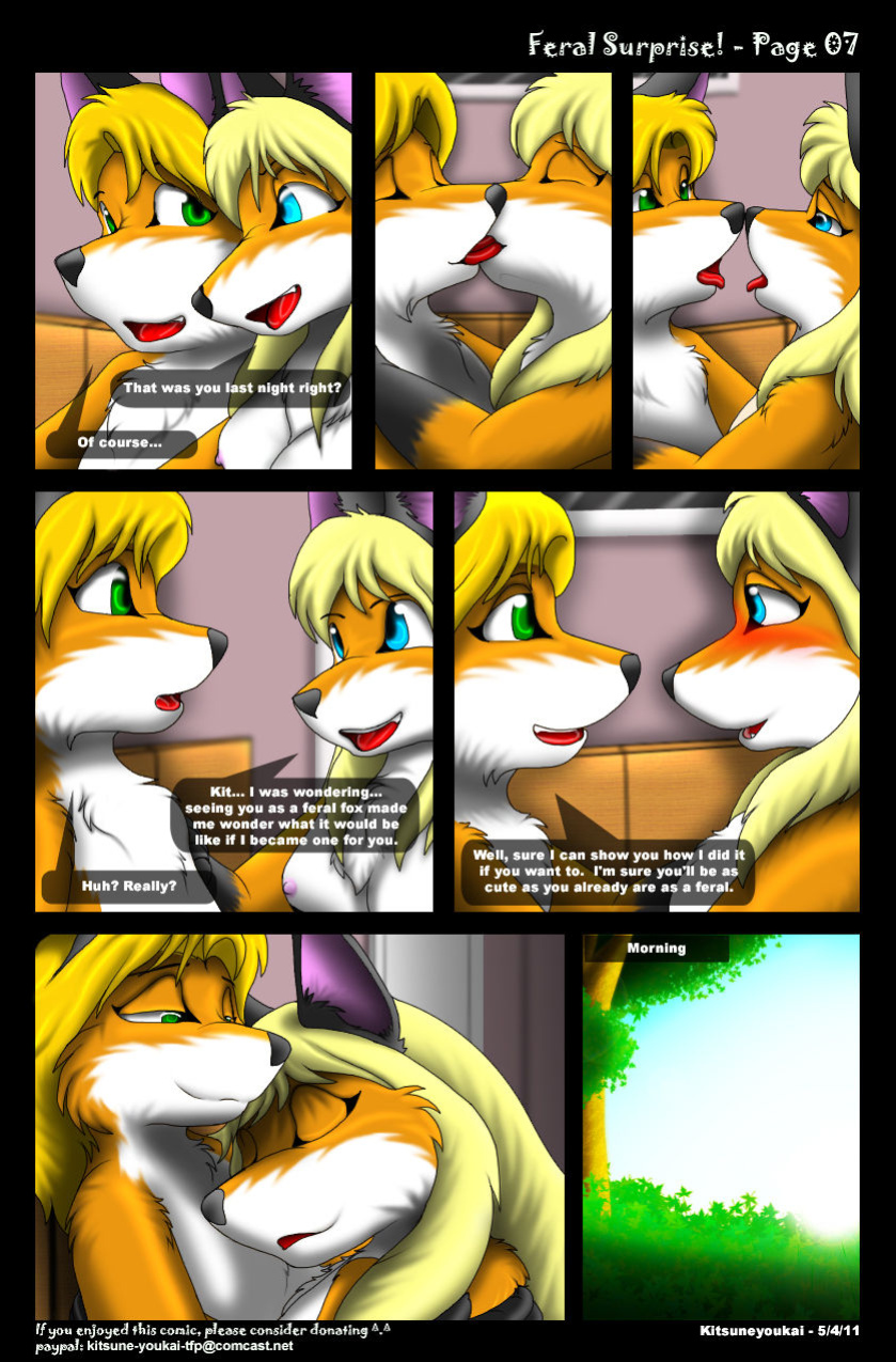 [Kitsune Youkai] Feral Surprise!