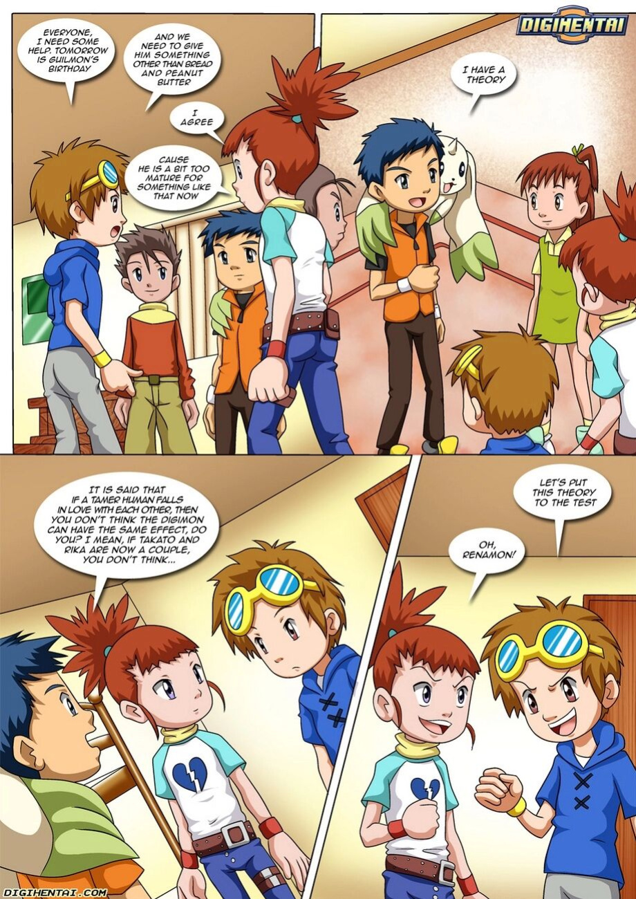 [Palcomix] Guilmon's Birthday Surprise