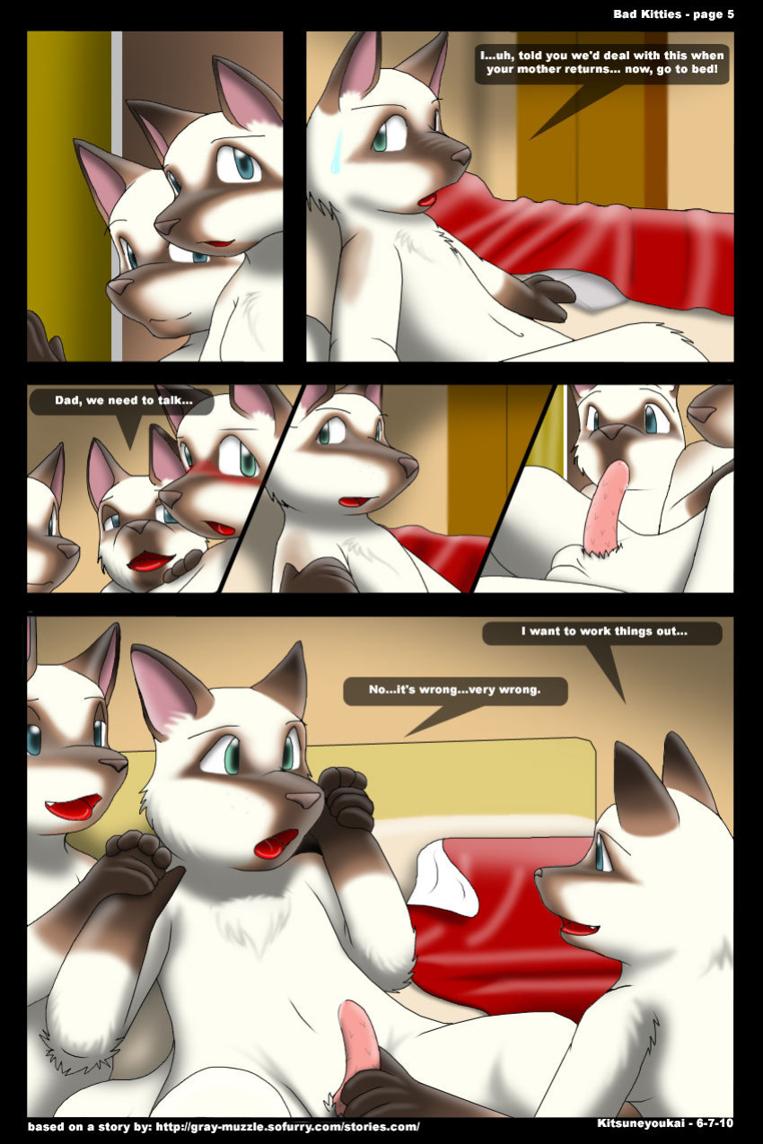 [Kitsune Youkai] Bad Kitties