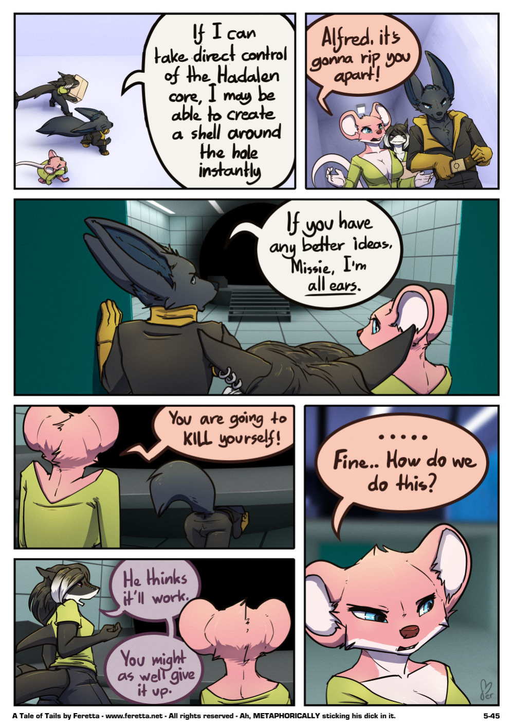 [Feretta] A Tale of Tails: Chapter 5 - A World of Hurt