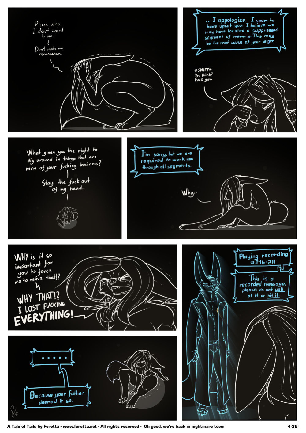 [Feretta] A Tale of Tails: Chapter 4 - Matters of the mind