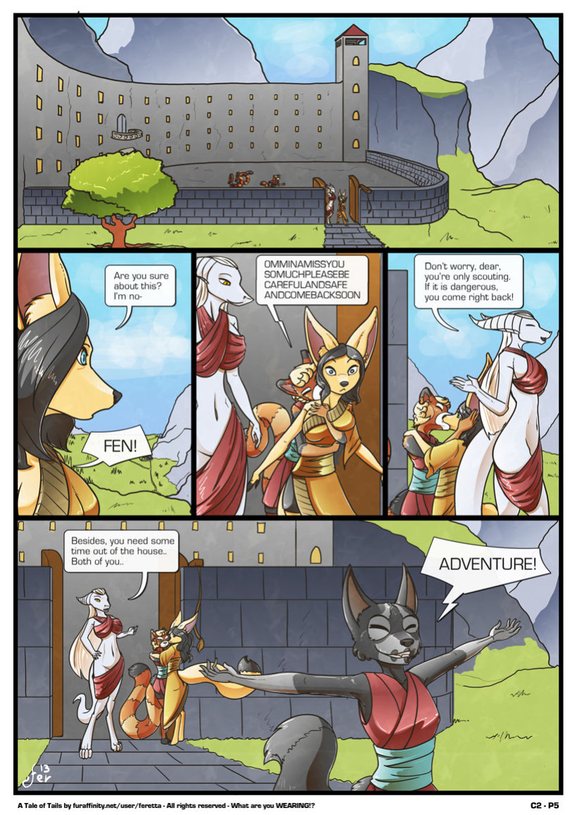 [Feretta] A Tale of Tails: Chapter 2