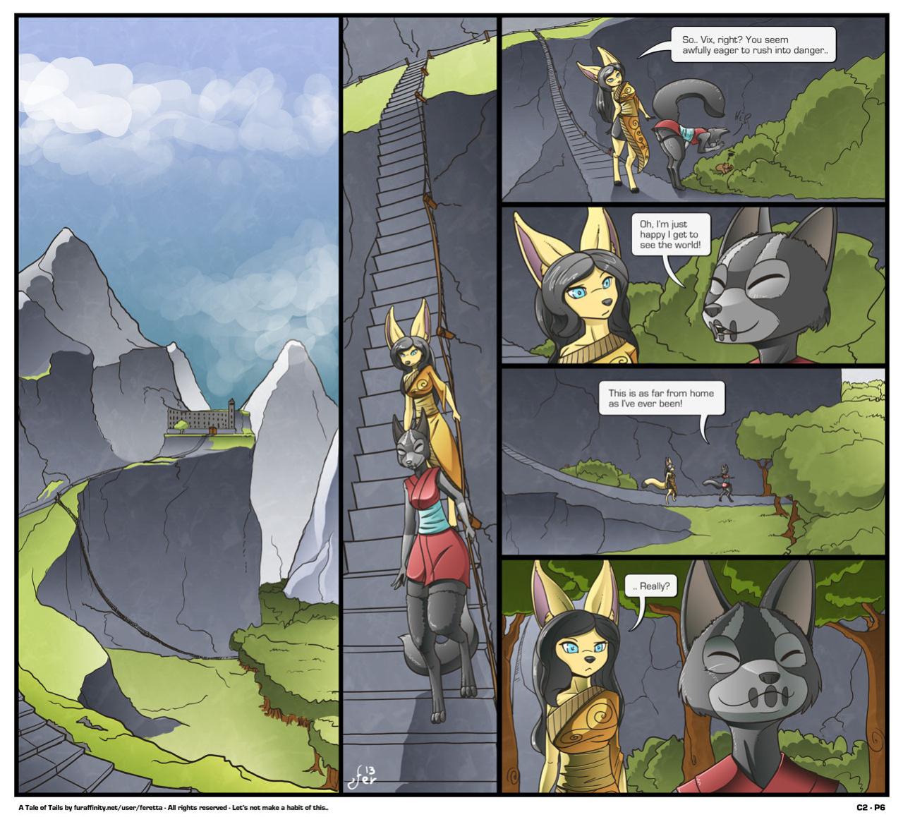 [Feretta] A Tale of Tails: Chapter 2