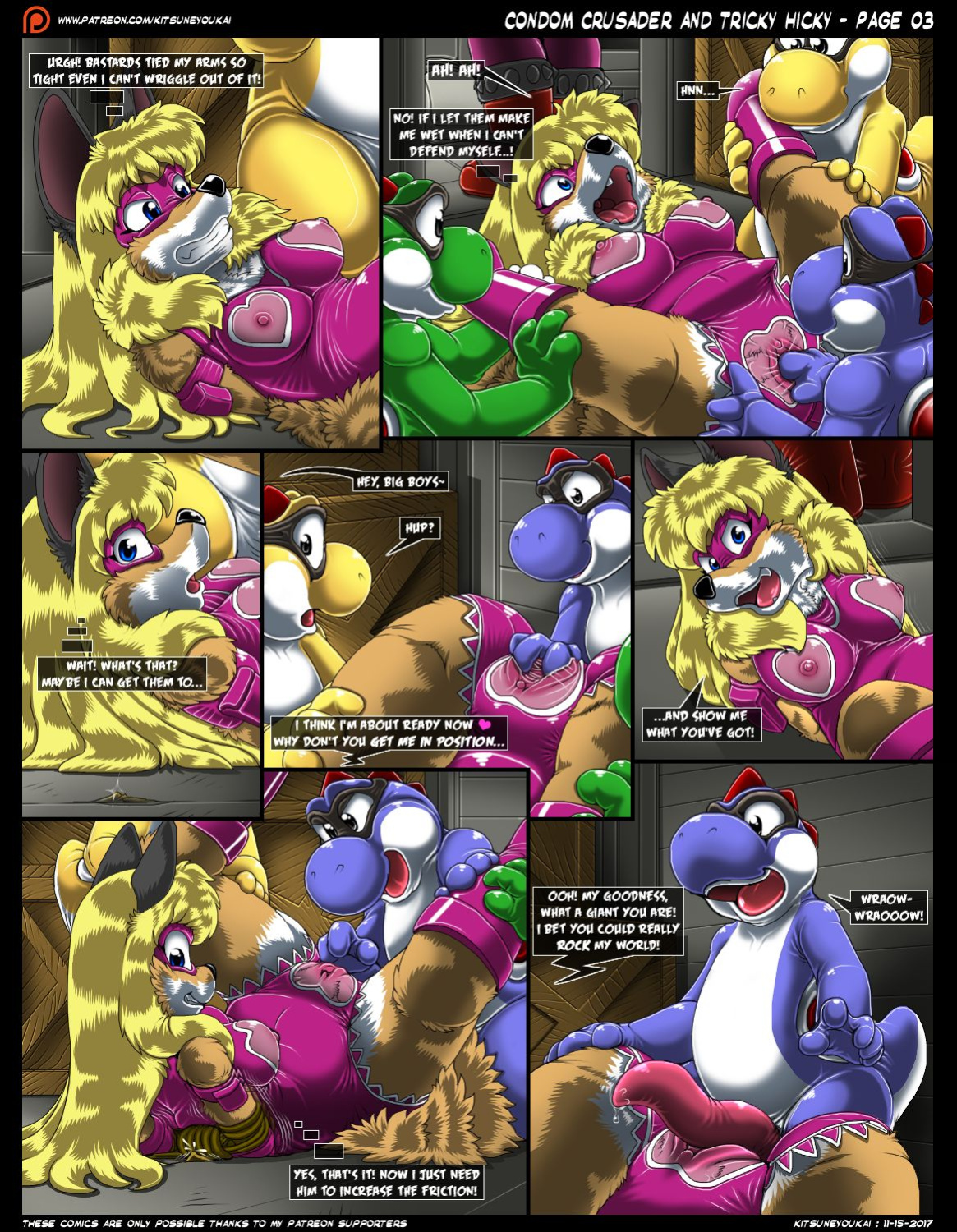 Condom Crusader and the Tricky Hicky by Kitsune Youkai