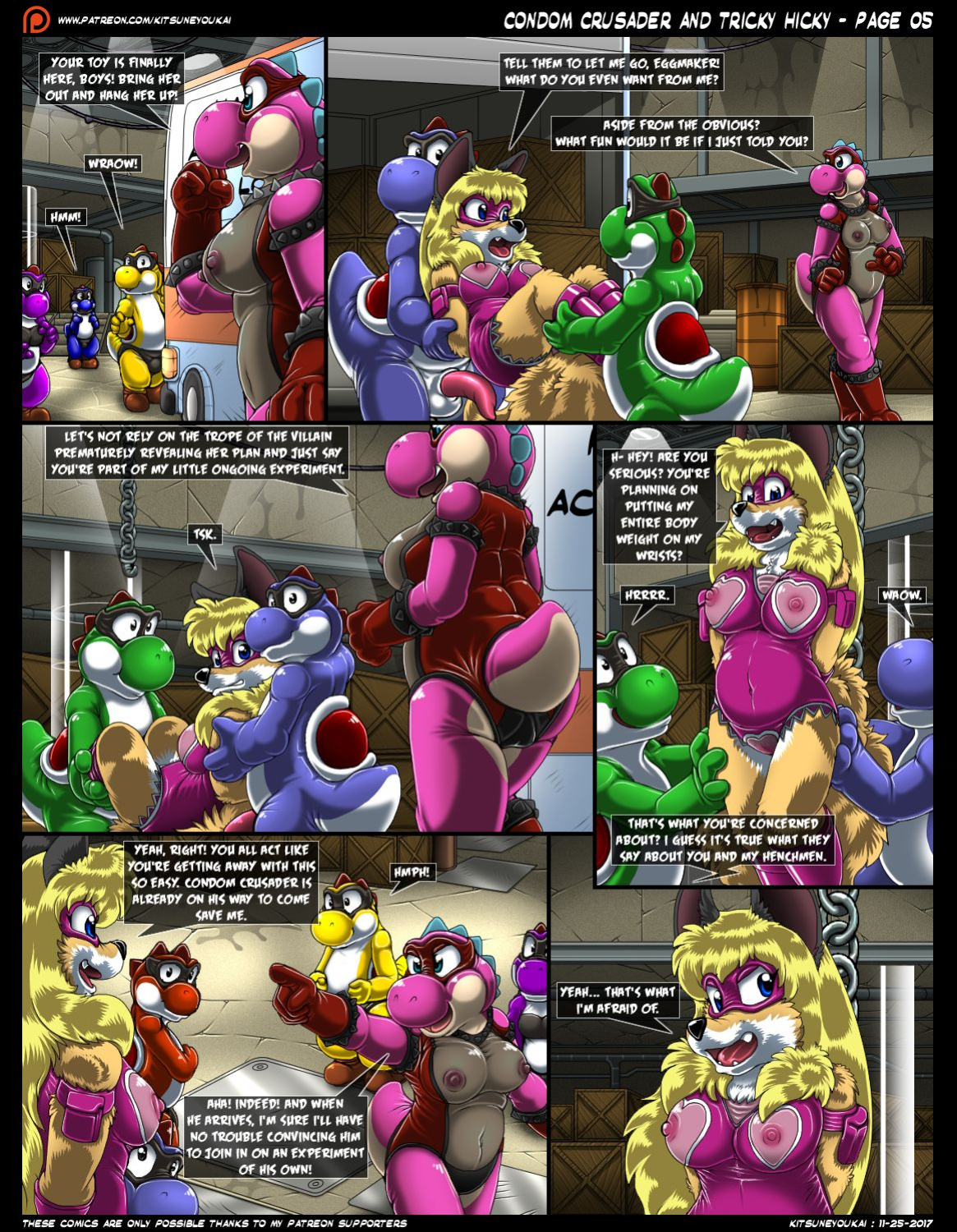 Condom Crusader and the Tricky Hicky by Kitsune Youkai