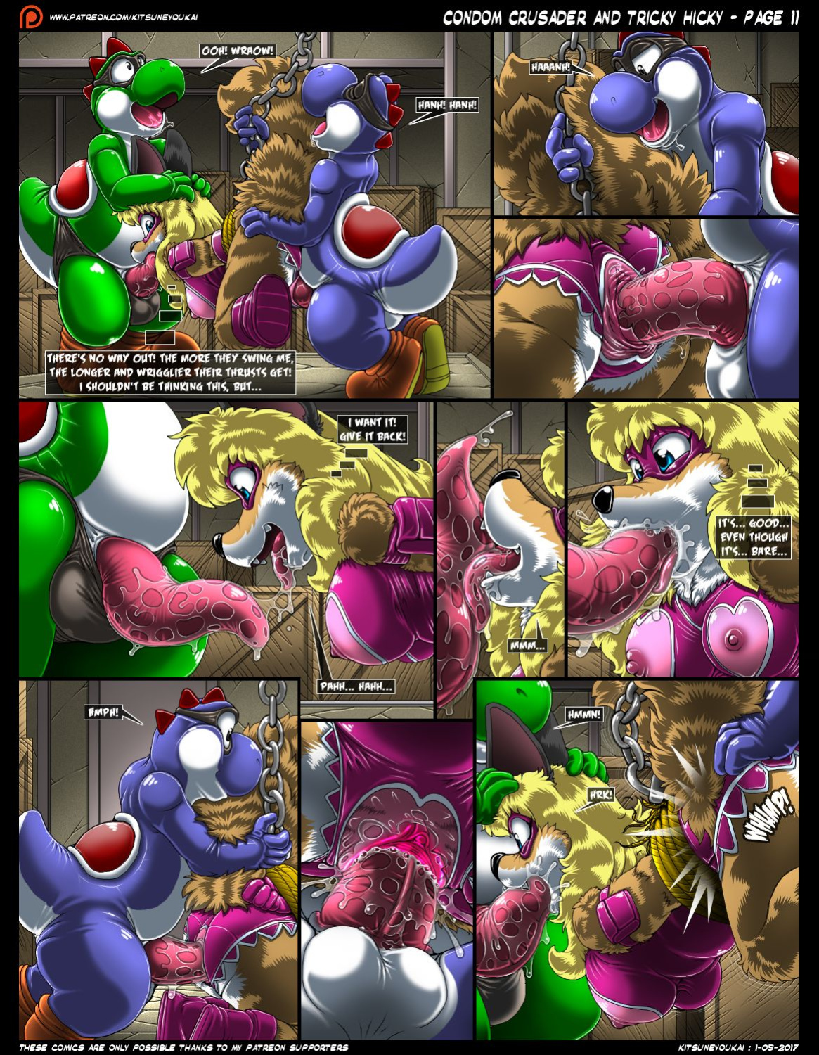 Condom Crusader and the Tricky Hicky by Kitsune Youkai
