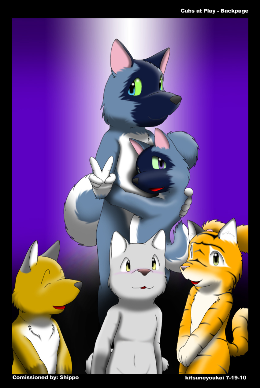 [Kitsune Youkai] Cubs at Play