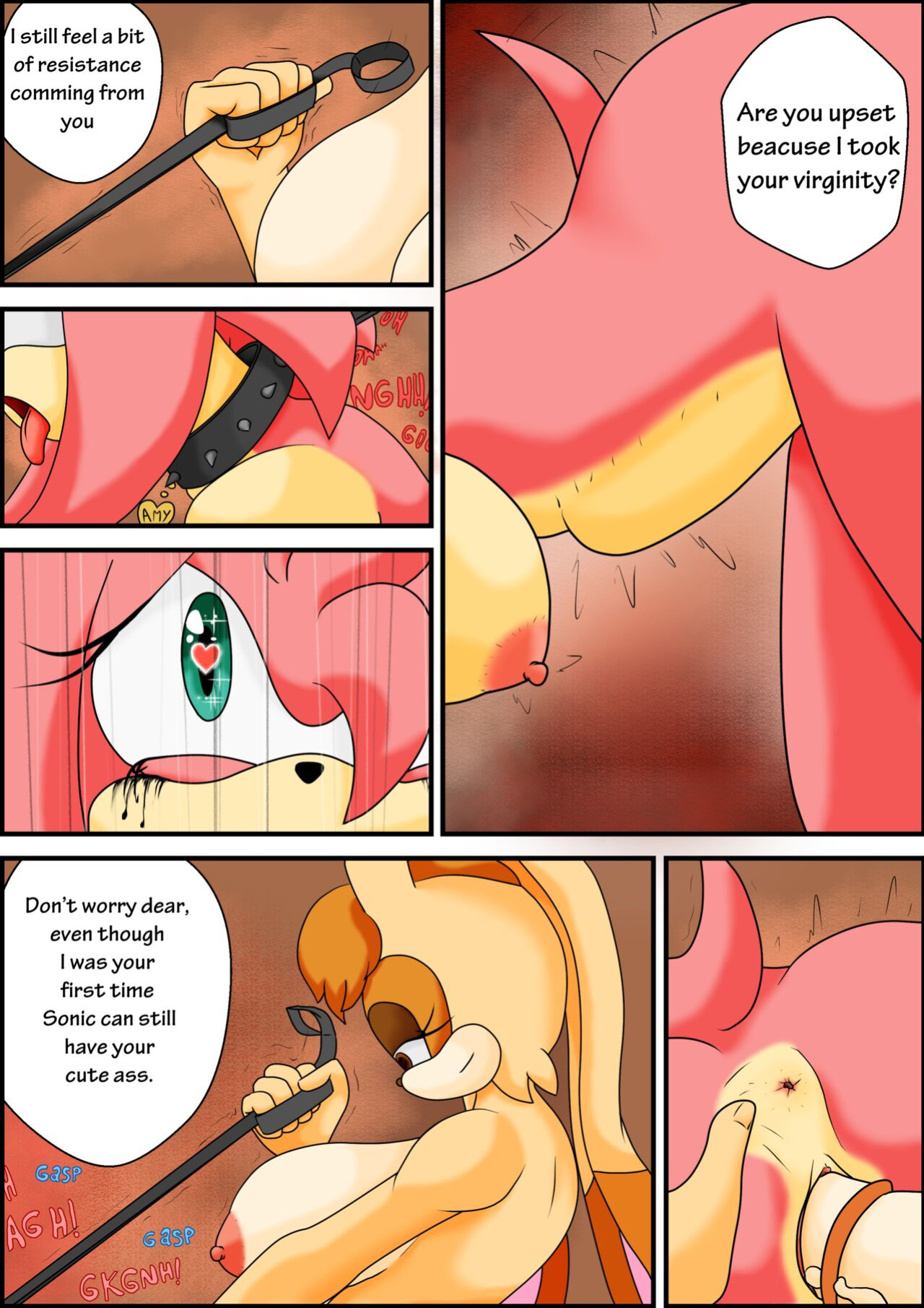 [Inmersion] "Breaking Rose" - Futa on Female / Vanilla and Amy Rose