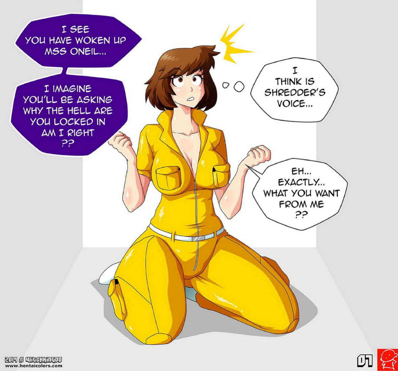 Witchking00 - April O'Neil- Save The Turtles