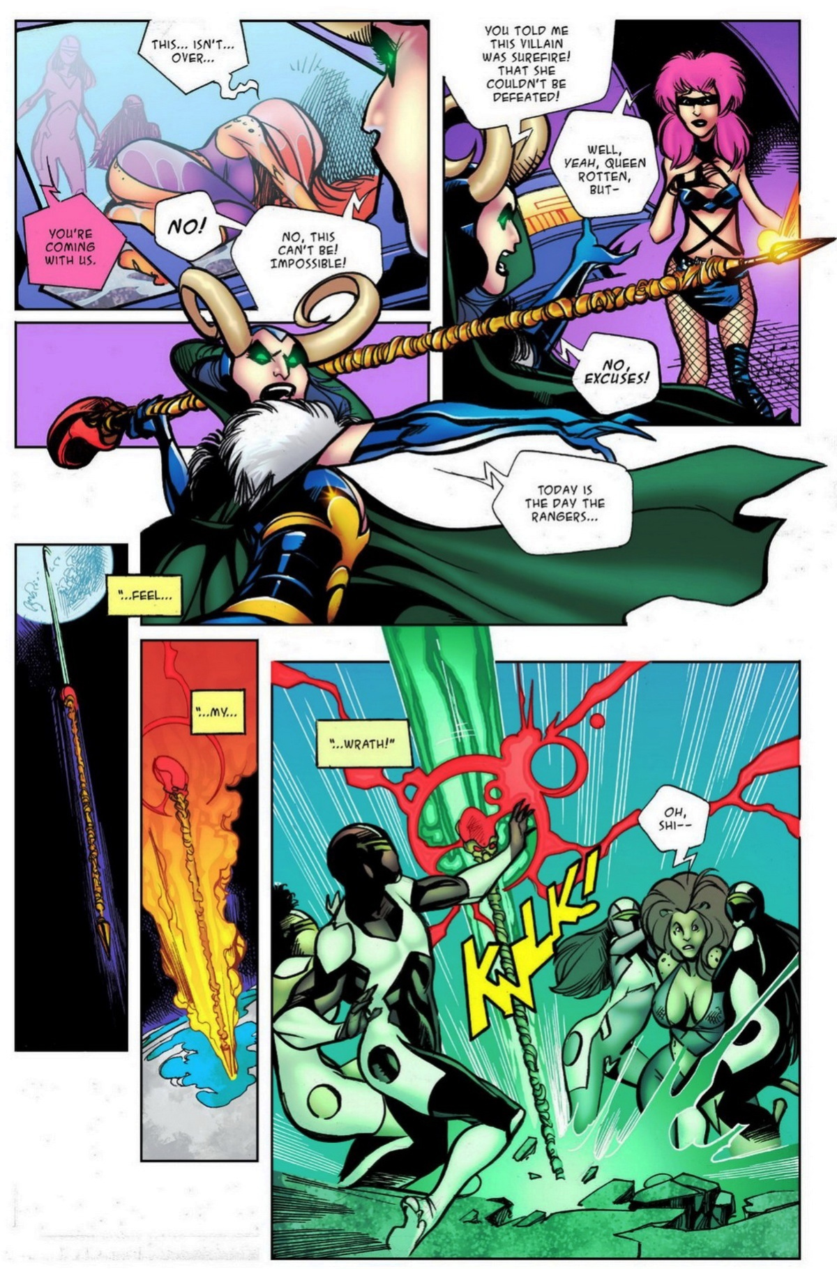 BotComics - Giantess Rangers