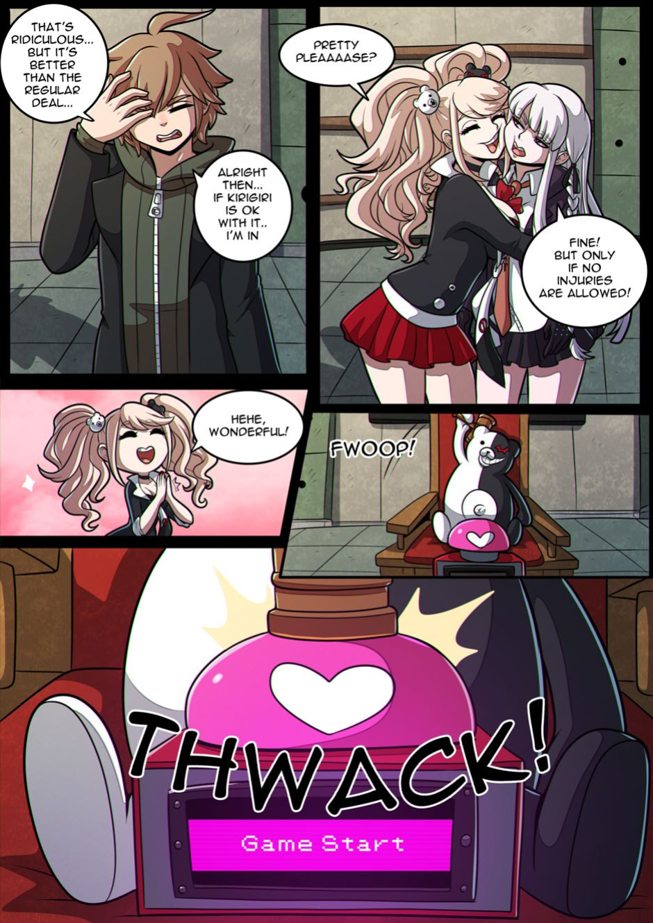 [Kinkymation] Junko's Despair Game