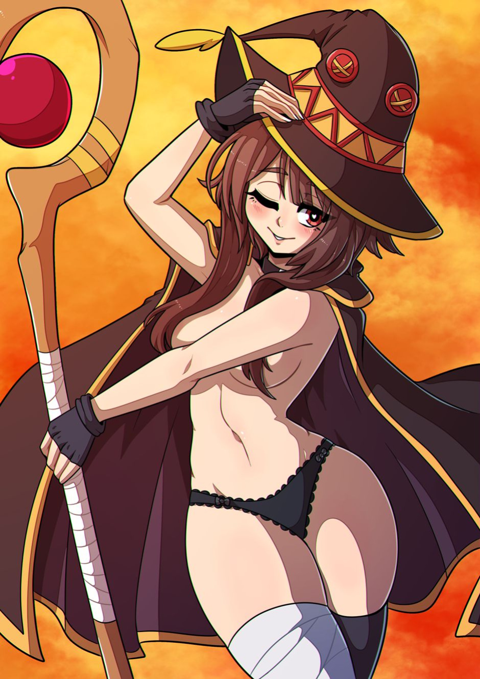 [Kinkymation] Konosubass - Megumin Quest!
