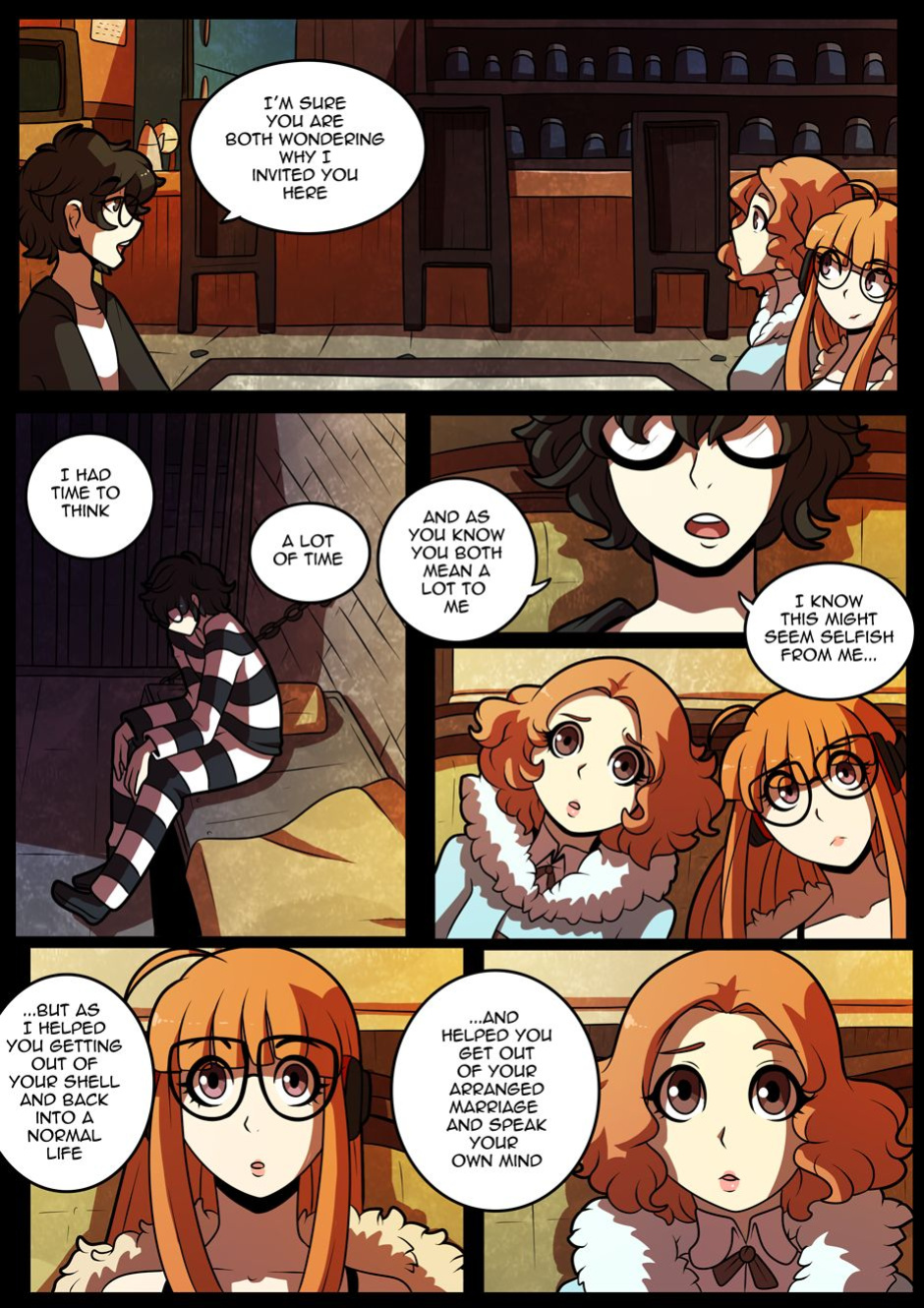 [Kinkymation] Joker/Futaba/Haru Comic