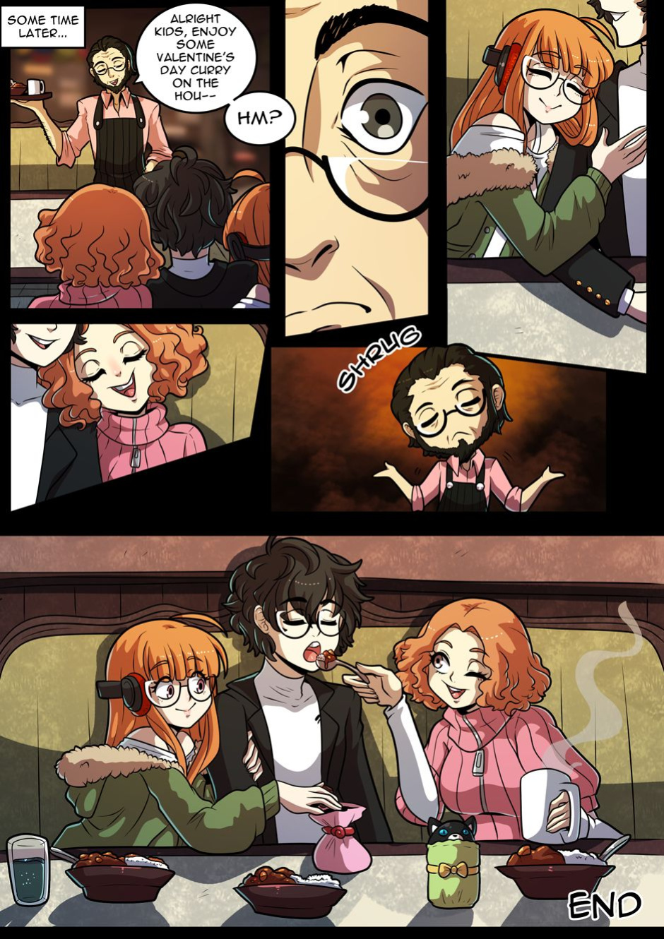 [Kinkymation] Joker/Futaba/Haru Comic