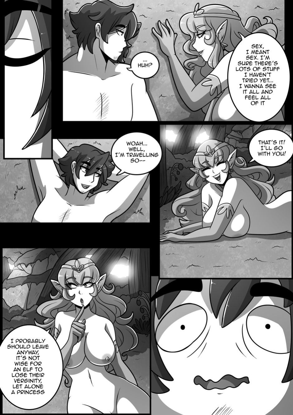 [Kinkymation] Elphi! Ch. 1
