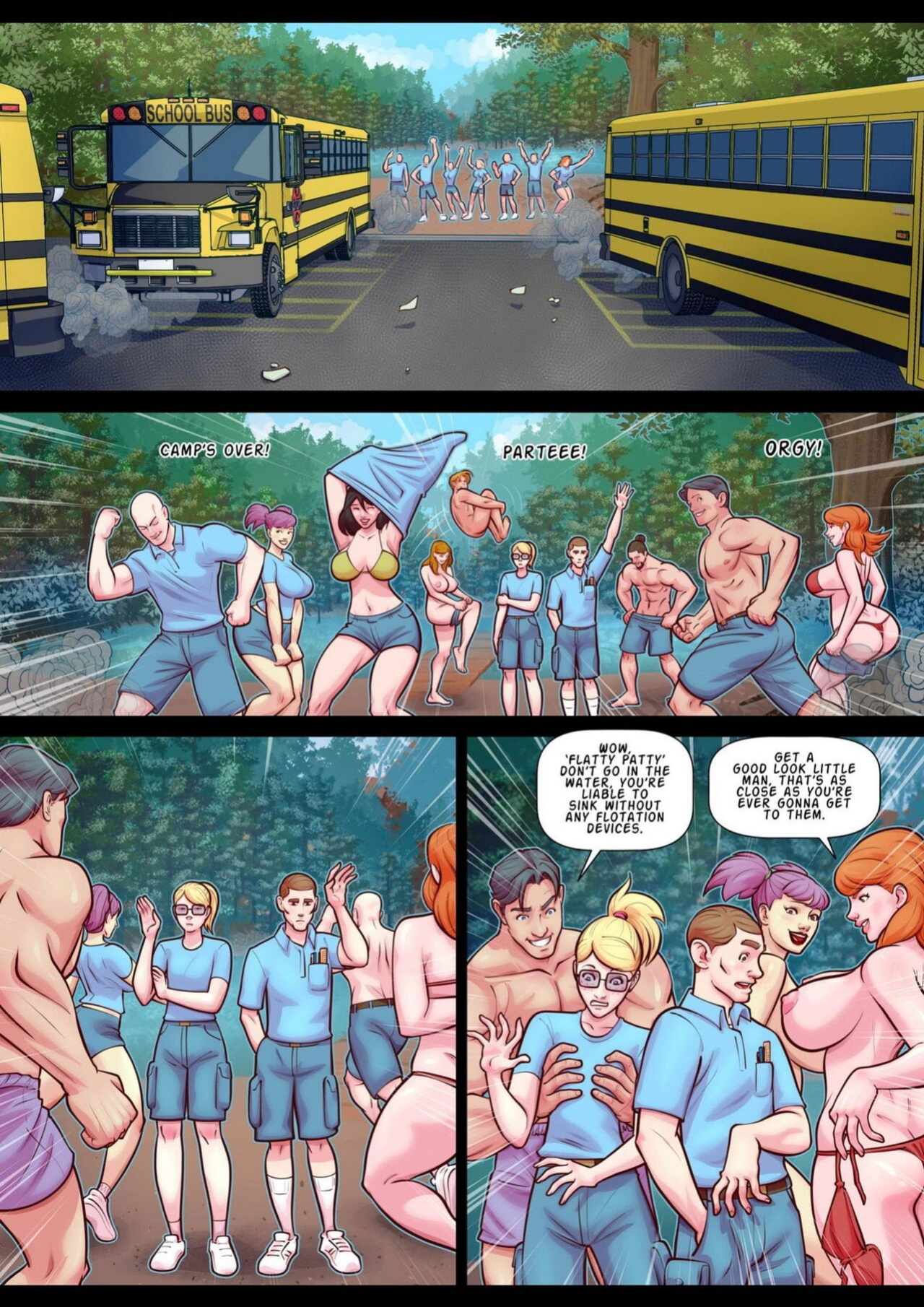 ZZZ Comics - Bigness Camp