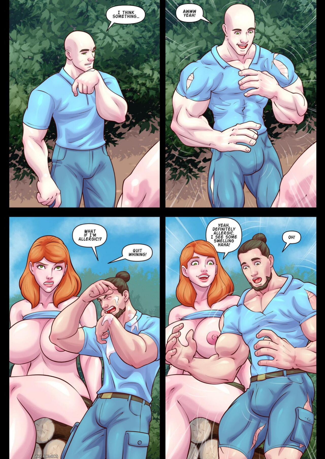 ZZZ Comics - Bigness Camp