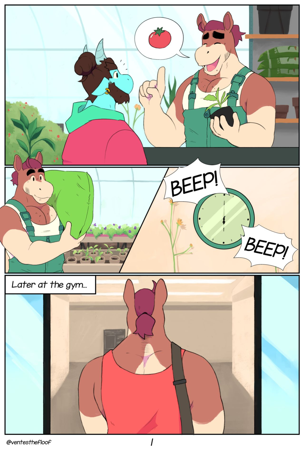 [VENTESTHEFLOOF] Dragon Sized English (ch. 1)