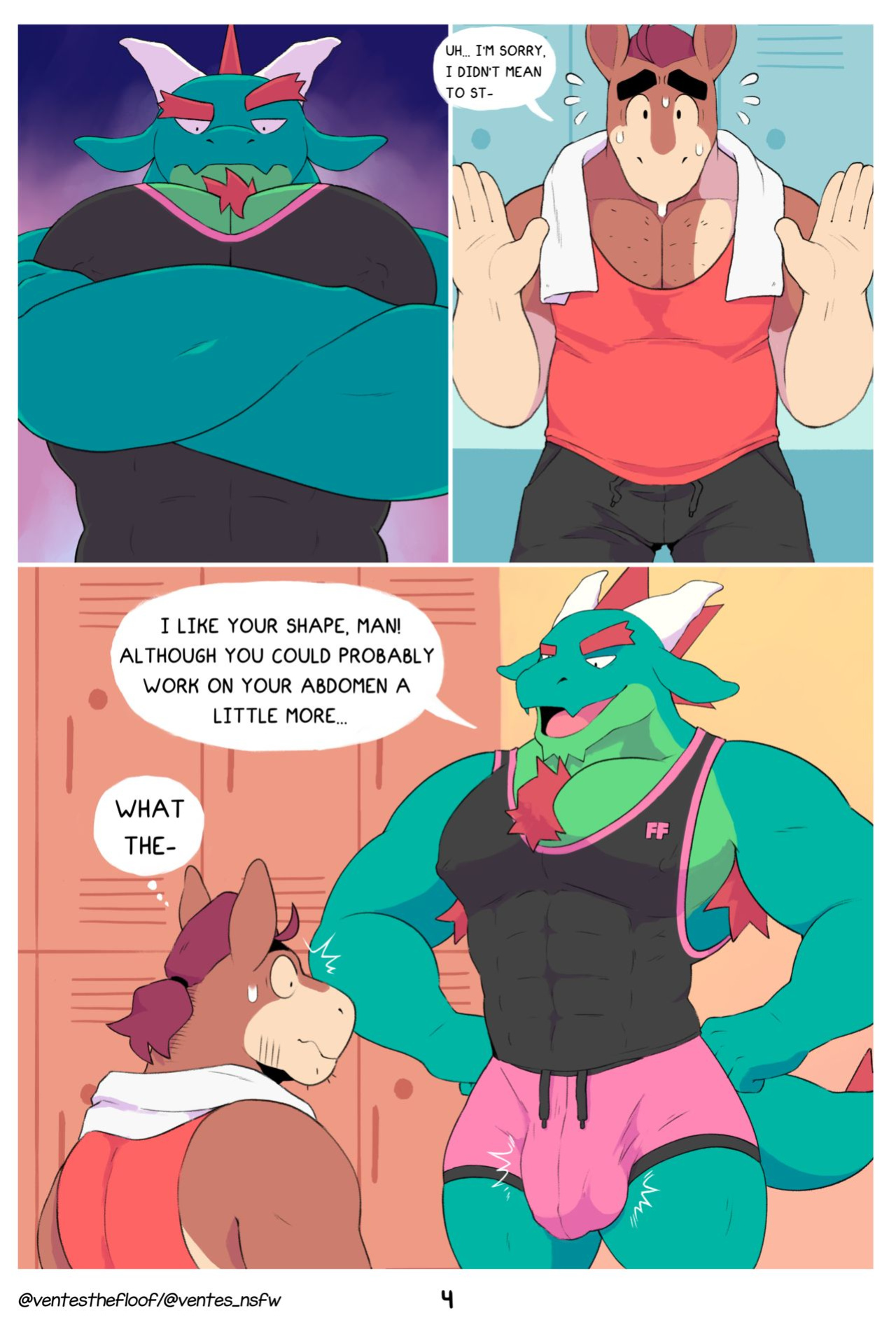 [VENTESTHEFLOOF] Dragon Sized English (ch. 1)