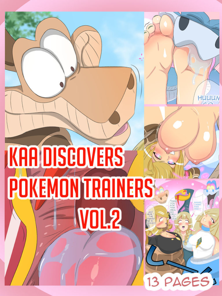 [ArtofAdam8] Kaa Discovers Pokemon Trainers Vol. 2