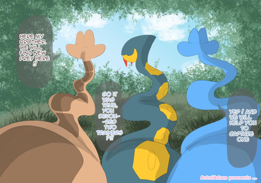 [ArtofAdam8] Kaa Discovers Pokemon Trainers Vol. 2