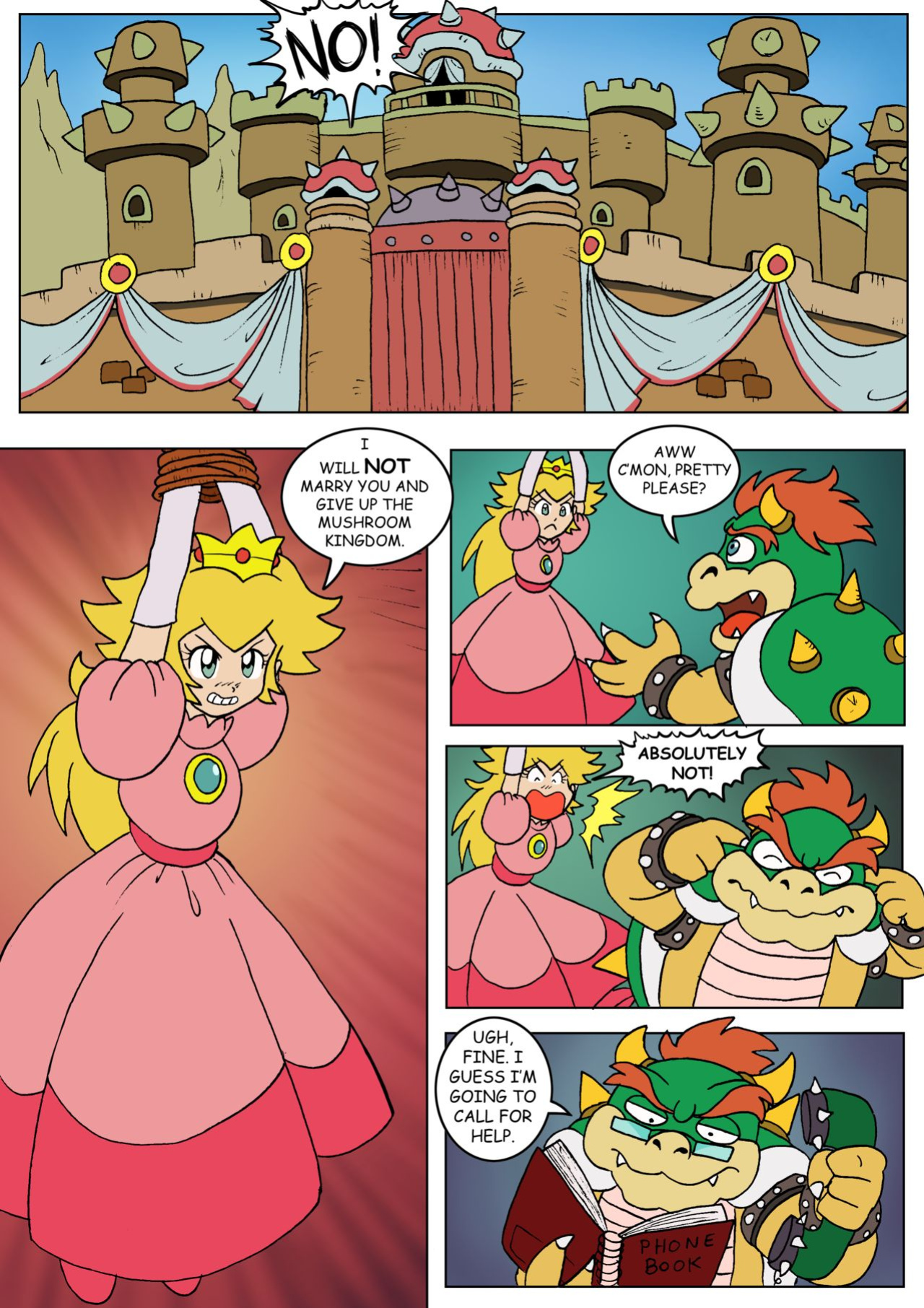 [DarkYamatoMan] Peach's Tail of Escape