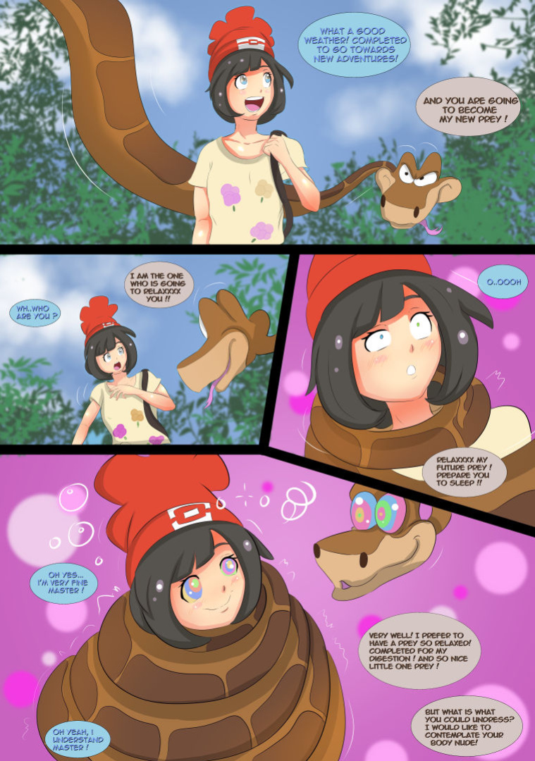 [ArtofAdam8] Kaa Discovers Pokemon Trainers Vol. 1