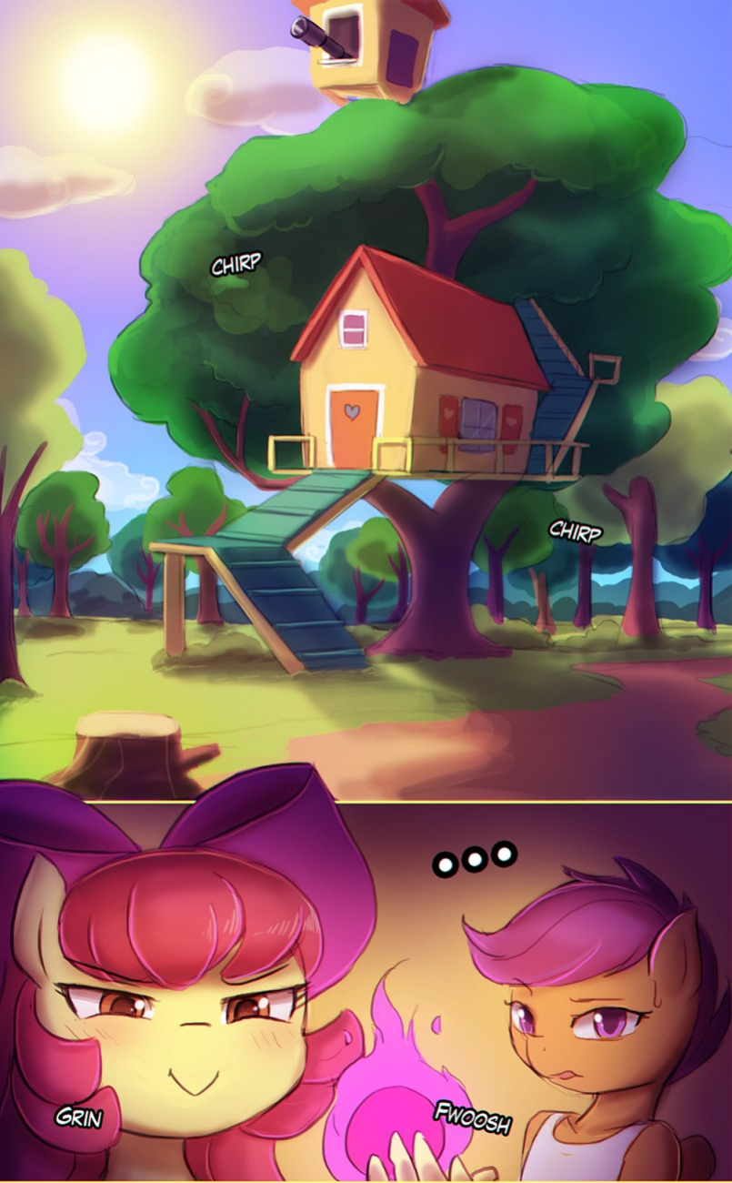 Apple Buruma Project 1 - Scootaloo's Growth Spurt