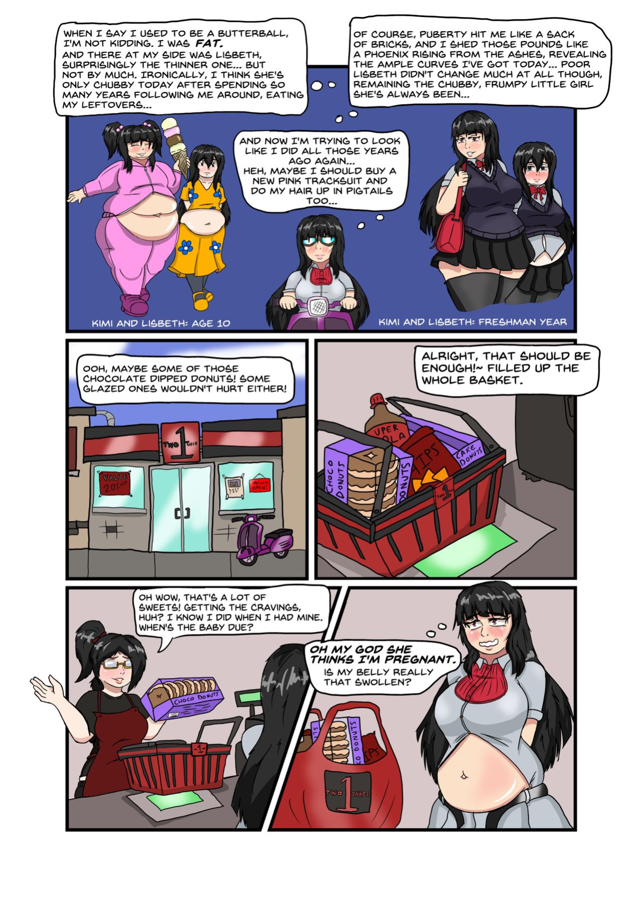 [Thicc R Treat] IN-FAT-UATION Ch. 1