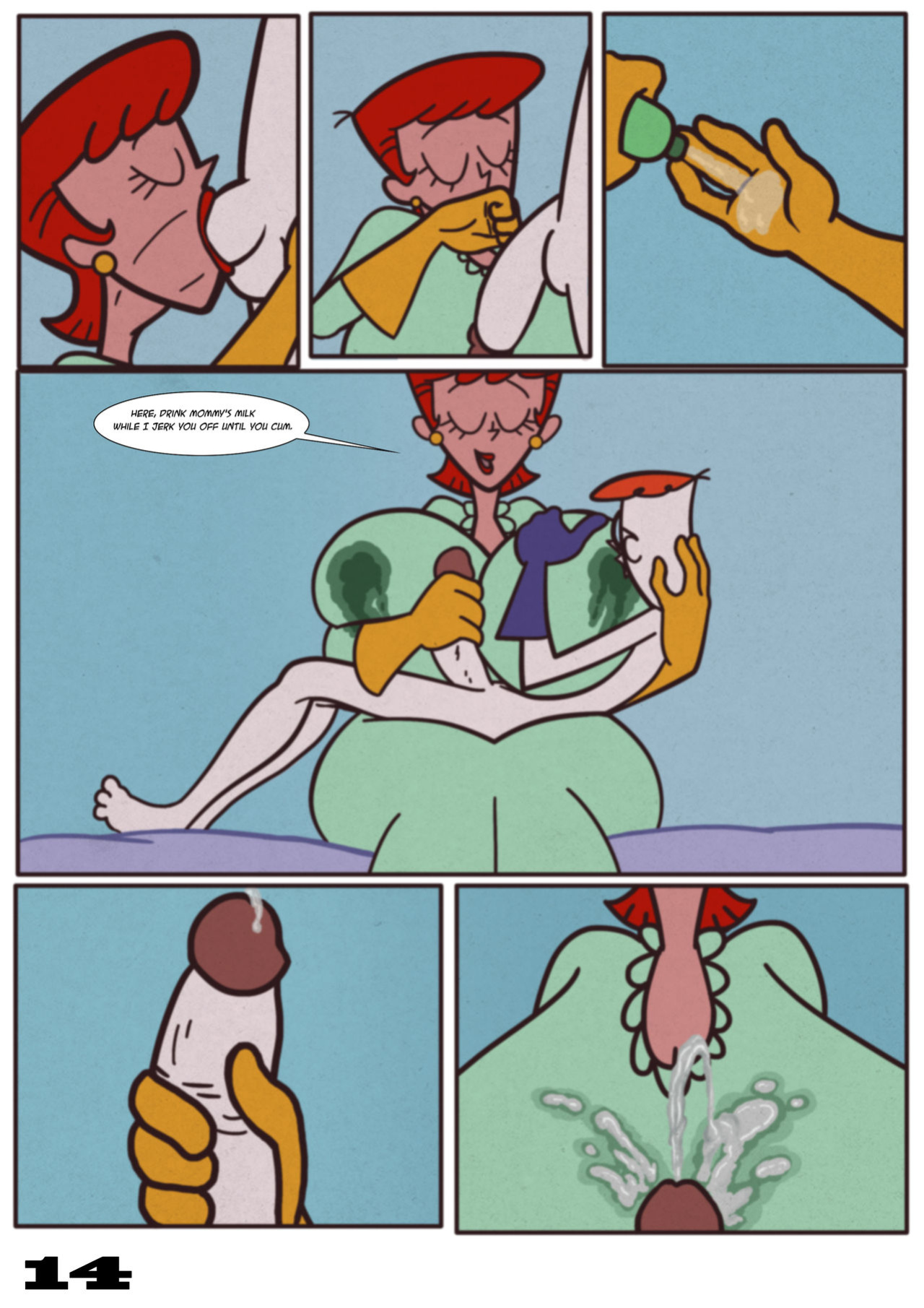 [Grigori] Dexter's Laboratory The Milking Motherly Incest