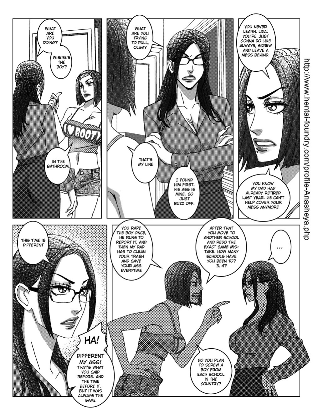 [Anasheya] Anal Assault - Lesson 1