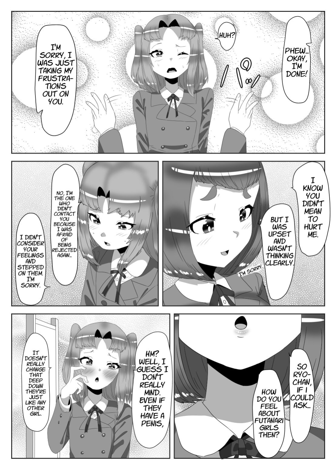[Nitiniti Sowa (Apacchi)] Futanari Seitokaichou no Furyou Otokonoko Kousei Keikaku 2