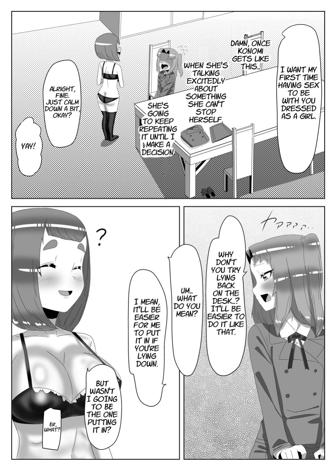 [Nitiniti Sowa (Apacchi)] Futanari Seitokaichou no Furyou Otokonoko Kousei Keikaku 2