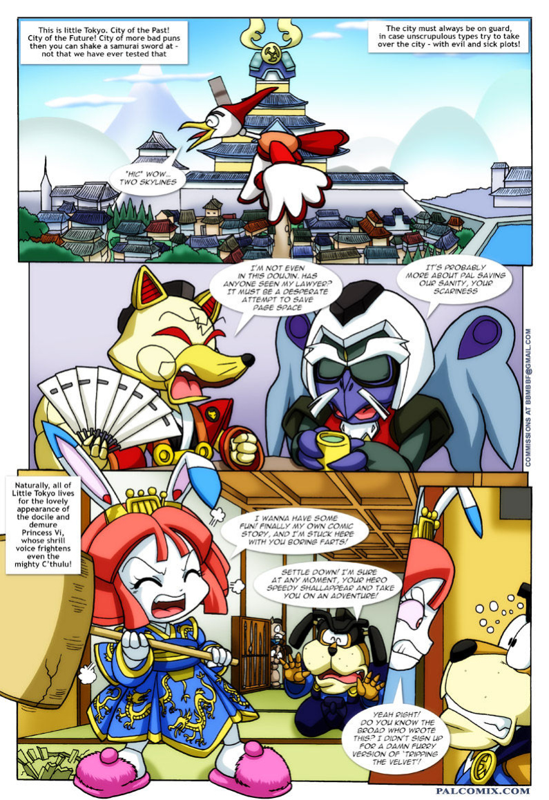[Palcomix] Tripping the Violet