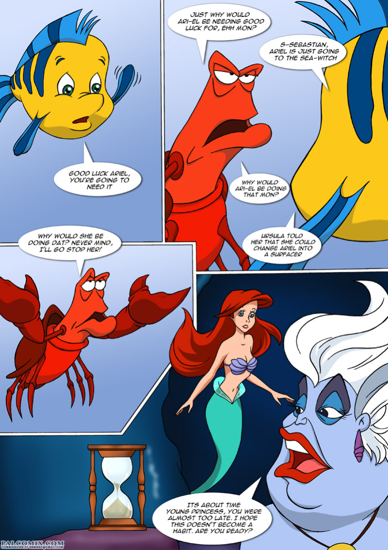 [Palcomix] A New Discovery for Ariel