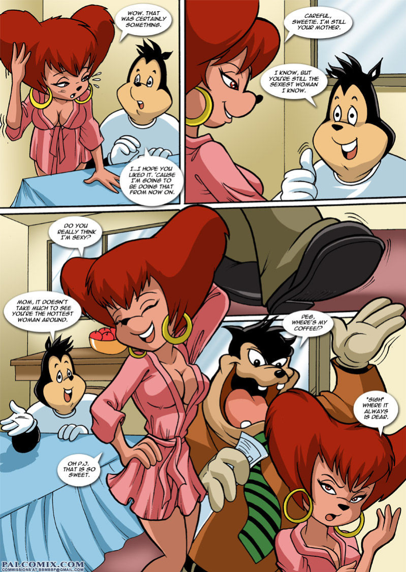 [Palcomix] A Goofy Plot - Ch3: Breakfast With Mom