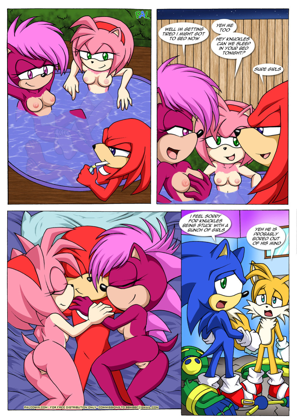 [Palcomix] Hot Tub Sex Machine