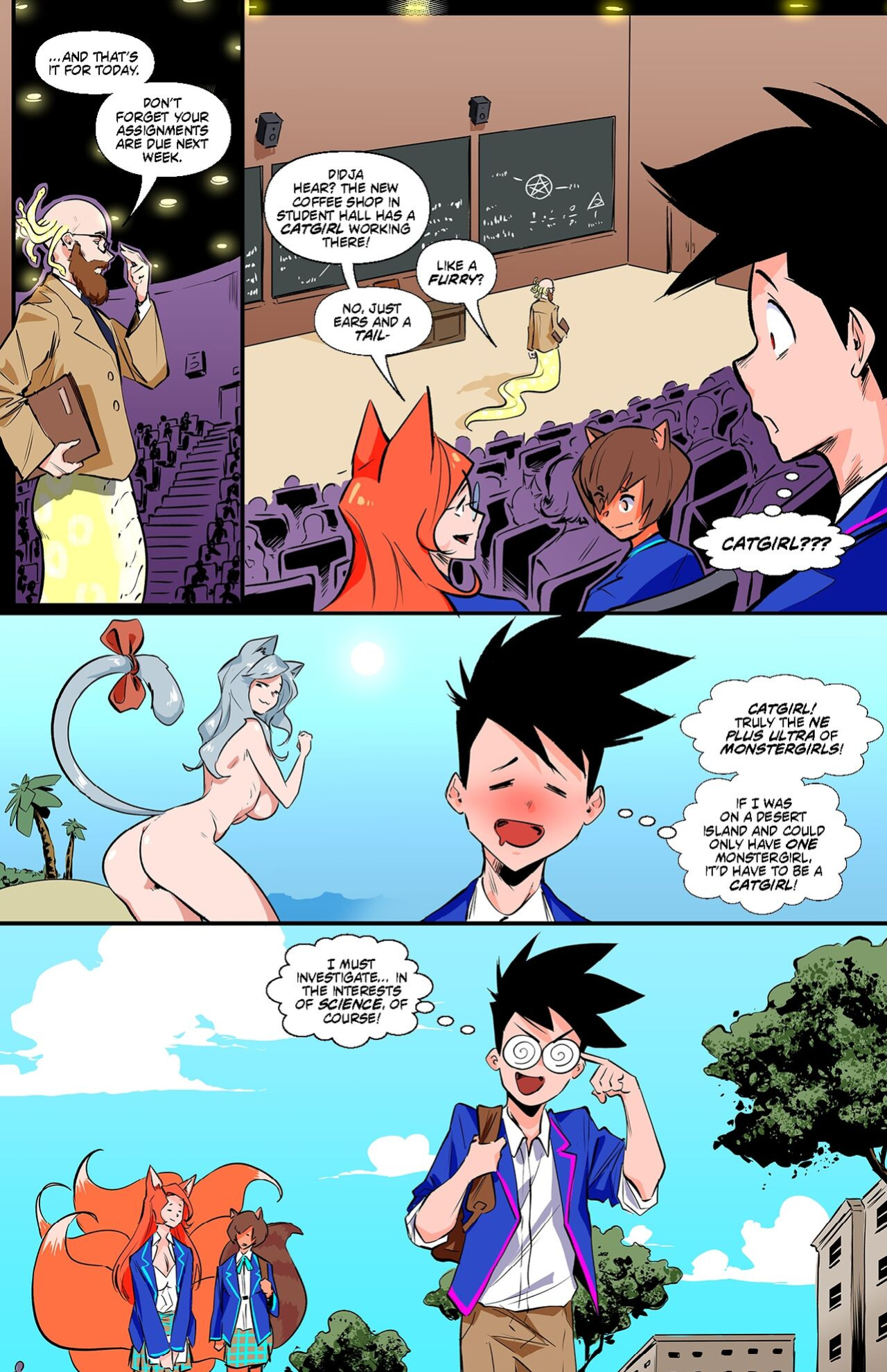 [Worky Zark] Monster Girl Academy Issue 14