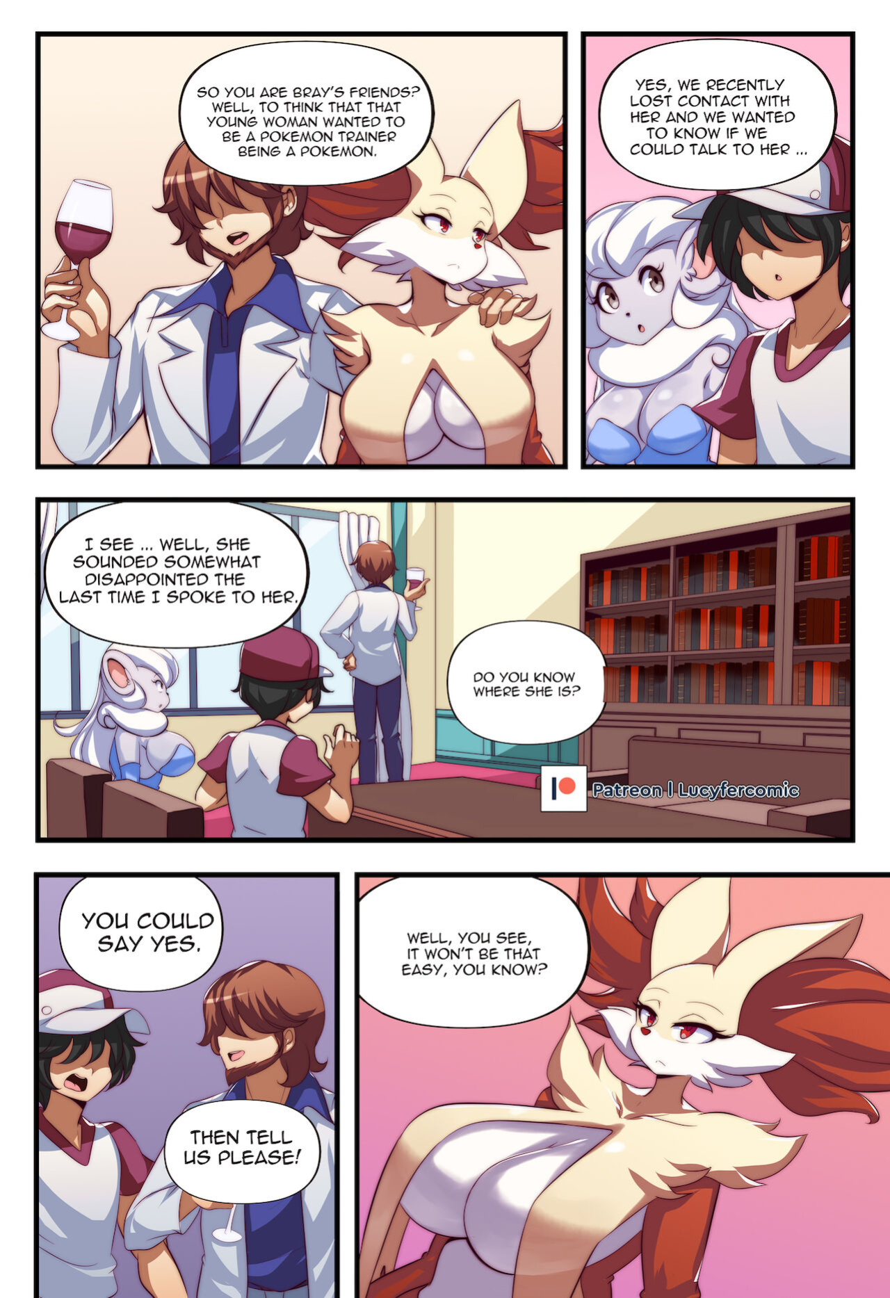 [Lucyfer-comic] Bray Mom (in progress)