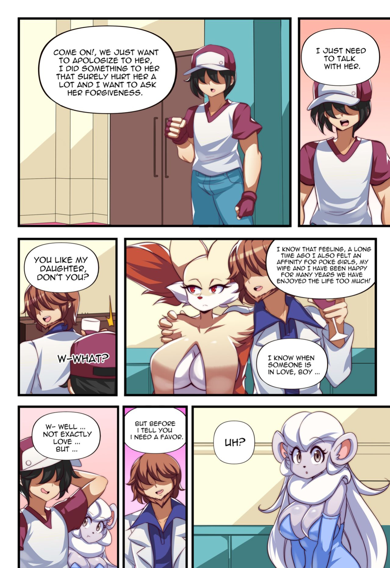 [Lucyfer-comic] Bray Mom (in progress)