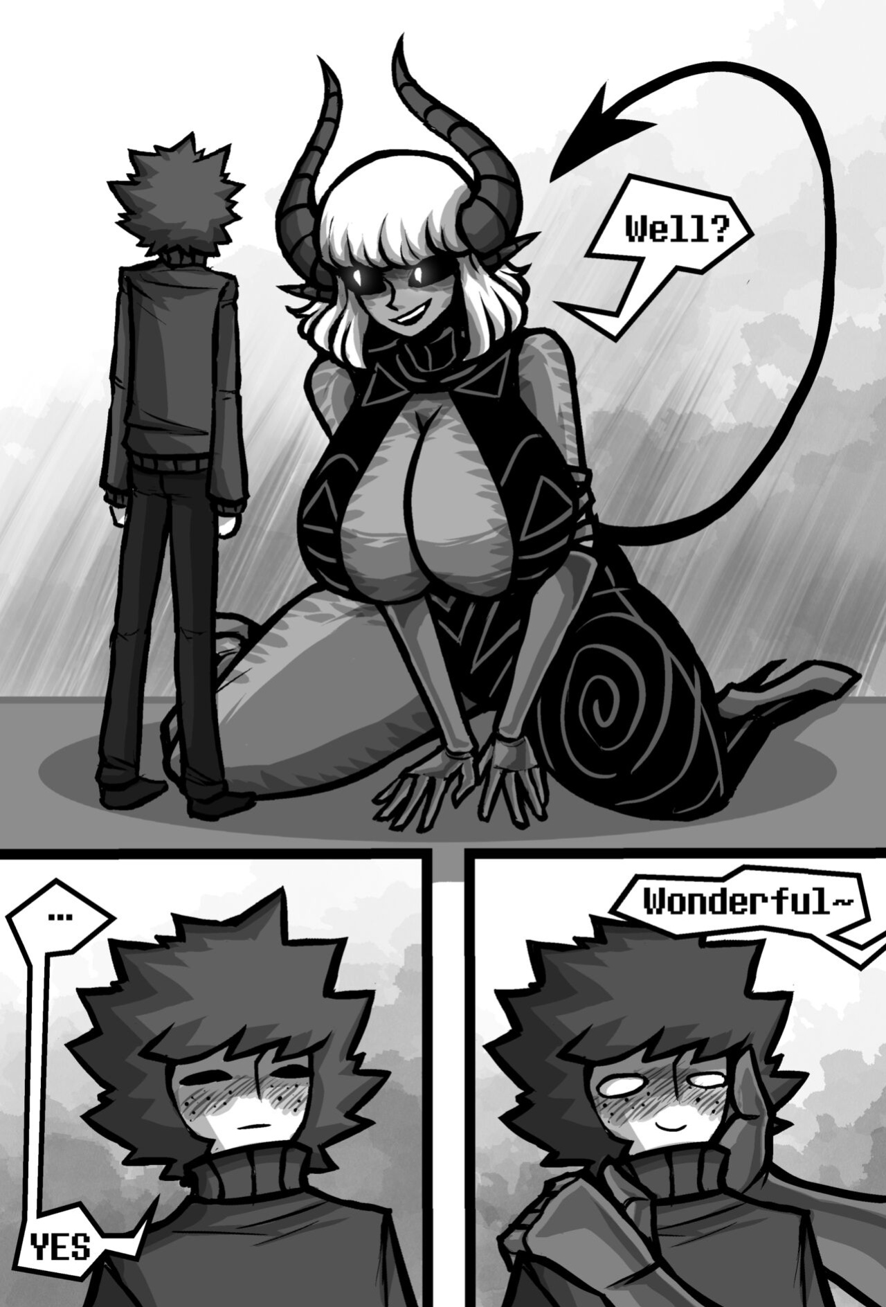 Summoning A Giant Succubus