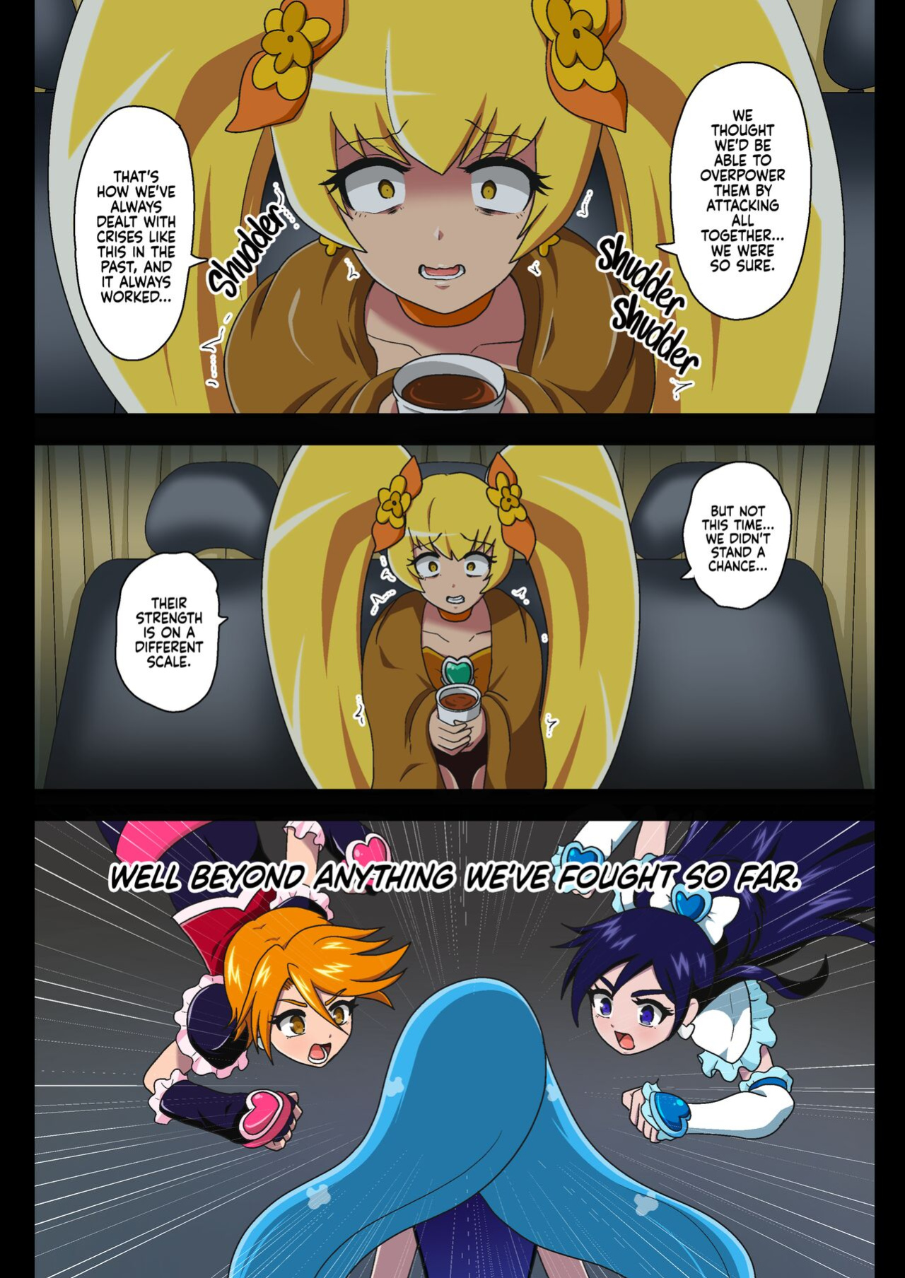 [Akuochisukii Kyoushitsu (Akuochisukii Sensei)] Kegasareta Seisen AFTERDARK | Defiled Water AFTERDARK (Healin' Good PreCure)